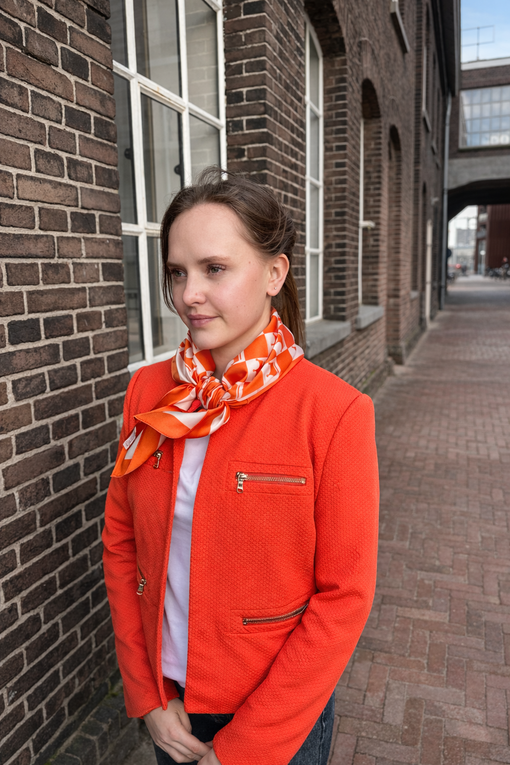 Koningsdag sjaal