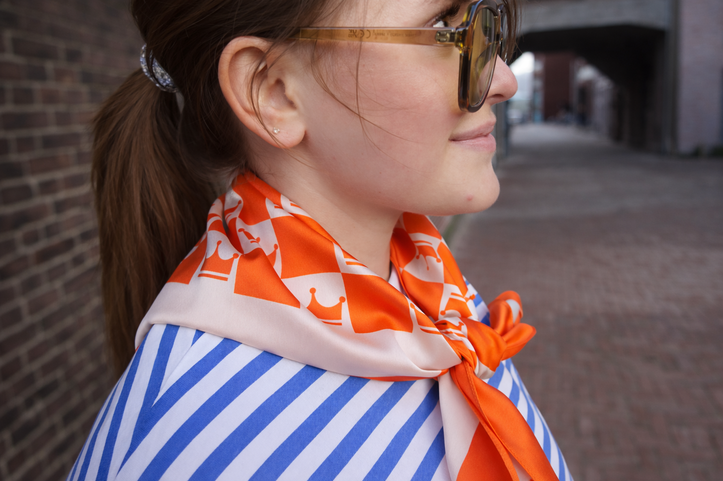 Koningsdag sjaal